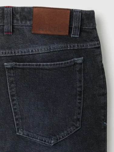 Hiltl Antrasit 5 Cep Candiani Denim Regular Fit Pamuk Pantolon - 4