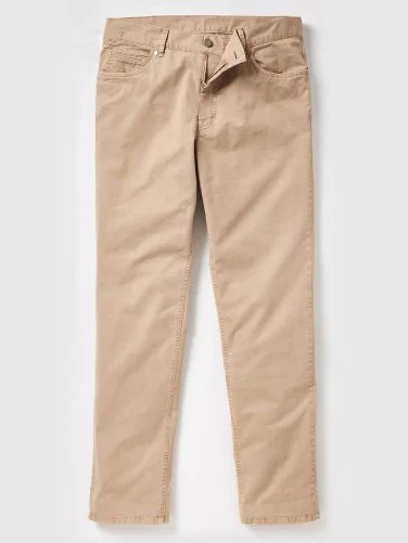 Hiltl Kum Beji 5 Cep Gabardin Yıkamalı Regular Fit Pamuk Elastane Pantolon - 3