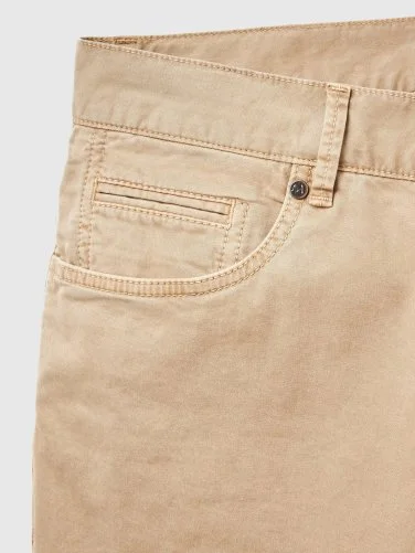 Hiltl Kum Beji 5 Cep Gabardin Yıkamalı Regular Fit Pamuk Elastane Pantolon - 4