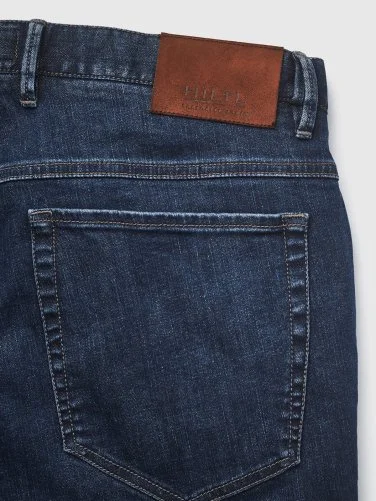 Hiltl Lacivert 5 Cep İnce Regular Fit Pamuk Elastane Pantolon - 5