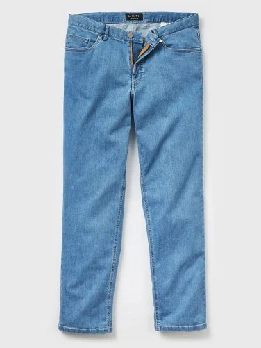 Hiltl Mavi 5 Cep İnce Regular Fit Pamuk Elastane Denim Pantolon - 3