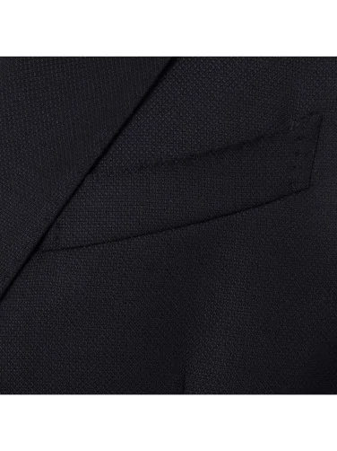 Sartoria Latorre Lacivert Yün Astarsız Blazer Ceket - 3