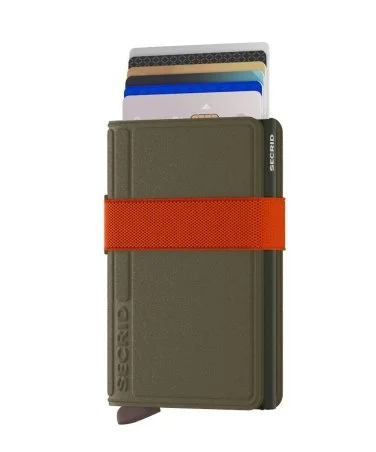 Secrid Bandwallet Liba Green Orange Cüzdan - 2