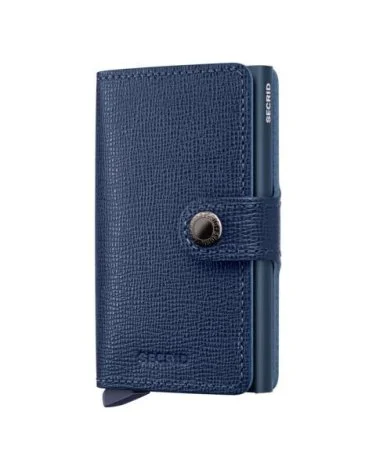 Secrid Miniwallet Crisple Navy Cüzdan - 1