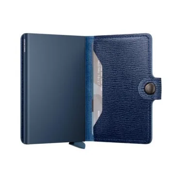 Secrid Miniwallet Crisple Navy Cüzdan - 3