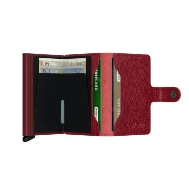 Secrid Miniwallet Veg Tanned Rosso Bordeaux Cüzdan - 5