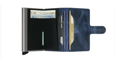 Secrid Miniwallet Vintage Blue Cüzdan - 3