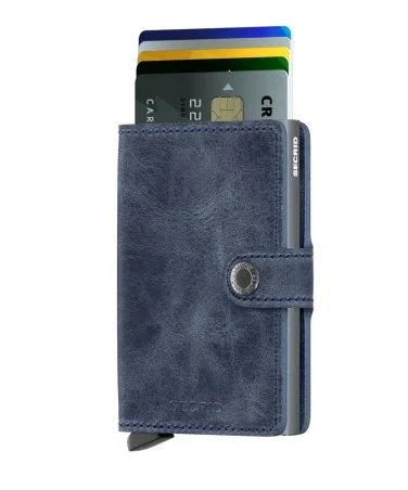 Secrid Miniwallet Vintage Blue Cüzdan - 2