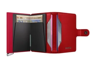 Secrid Premium Miniwallet Emboss Diamond Red Cüzdan - 5