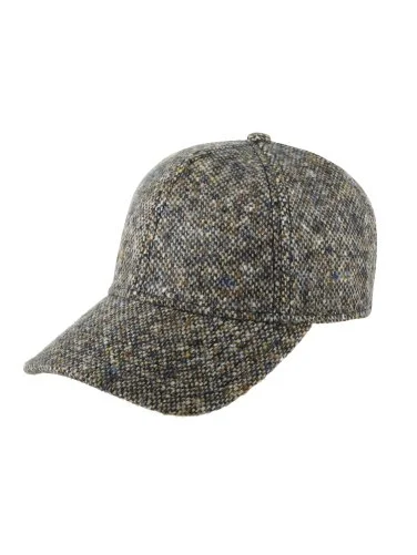 Stetson Baseball Cap Donegal Bej Yün Tweed Şapka - 2