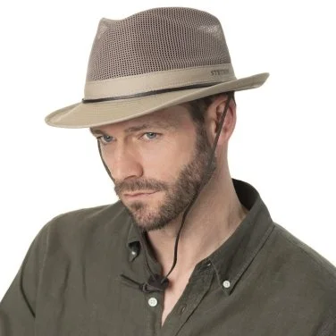 Stetson Bej Rengi Outdoor Air Cotton Coolmax Şapka - 6