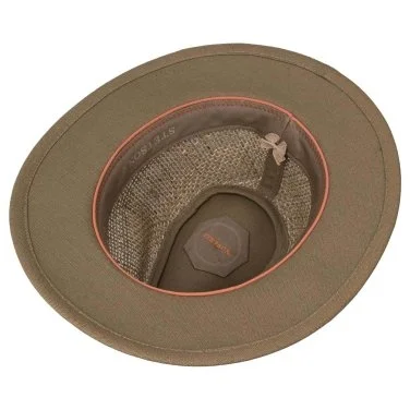 Stetson Bej Rengi Traveller Seagrass Hasır Şapka - 2