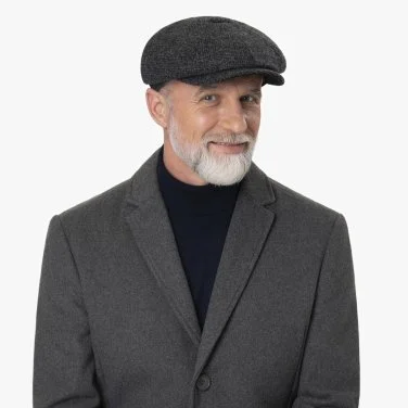 Stetson Hatteras Yün Zeytin Yeşili Kasket Şapka - 6