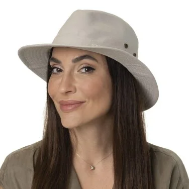 Stetson Zeytin Yeşili Traveller Delave Organic Cotton Uv Protection Şapka - 6