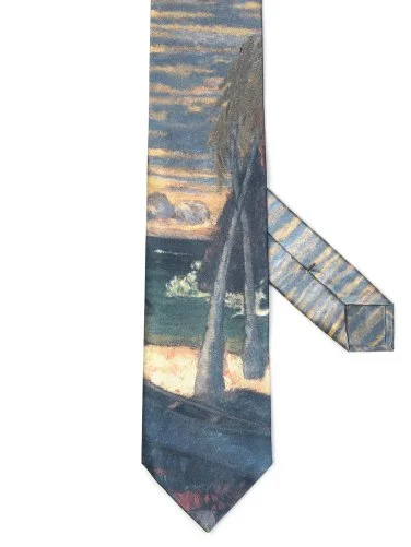 Villa Bolgheri Giorgio Guerrini Maraldi Sanat Desenli İtalyan Kravat - 1