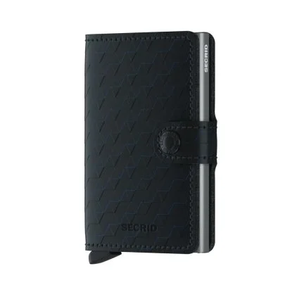 Secrid Miniwallet Optical Black Titanium Wallet - Secrid 