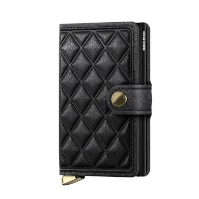 Secrid Premium Miniwallet Emboss Diamond Black Wallet - Secrid 