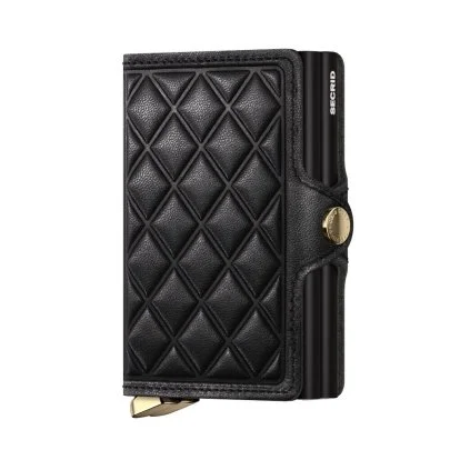 Secrid Premium Twinwallet Emboss Diamond Black Wallet - Secrid 