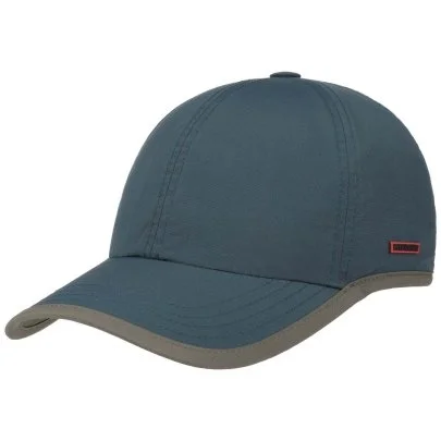 Stetson Navy Blue Baseball Cap Outdoor Uv Protection Coolmax Water Repellent Adjustable Hat - Stetson