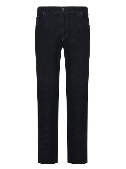 Gallus 5 Cep İndigo Raw Yıkamalı Regular Fit Denim Pantolon - Gallus