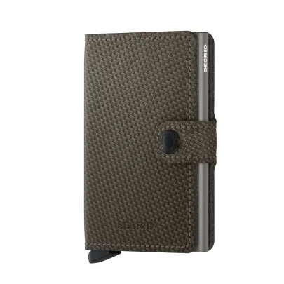 Secrid Miniwallet Carbon Khaki Cüzdan - Secrid 