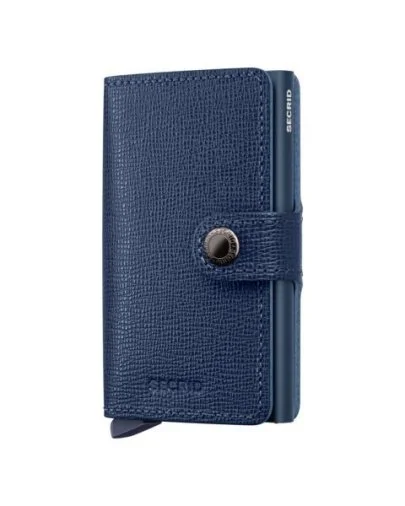 Secrid Miniwallet Crisple Navy Cüzdan - Secrid