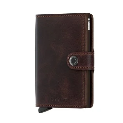 Secrid Miniwallet Vintage Chocolate Cüzdan - Secrid 
