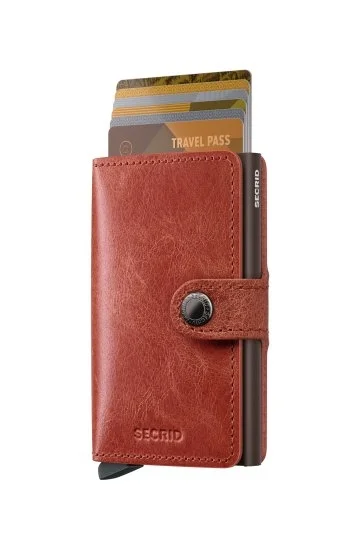 Secrid Miniwallet Vintage Orange Cüzdan - Secrid