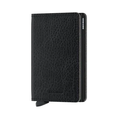 Secrid Slimwallet Veg Black Cüzdan - Secrid 