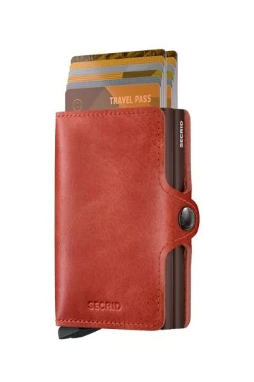 Secrid Twinwallet Vintage Orange Cüzdan - Secrid