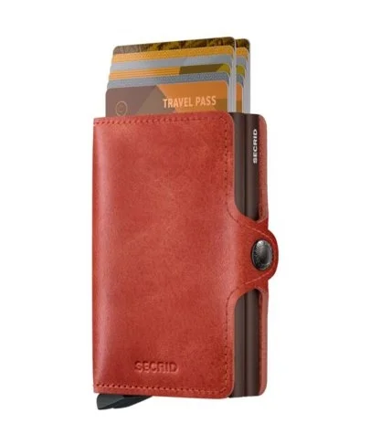 Secrid Twinwallet Vintage Orange Cüzdan - Secrid