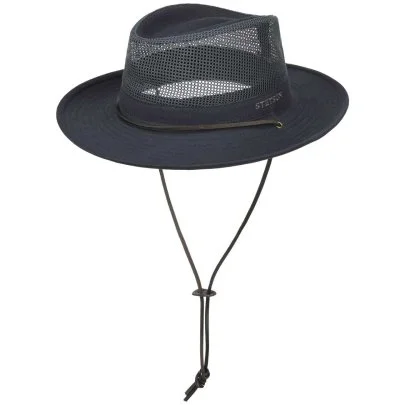 Stetson Lacivert Outdoor Air Cotton Coolmax Şapka - Stetson