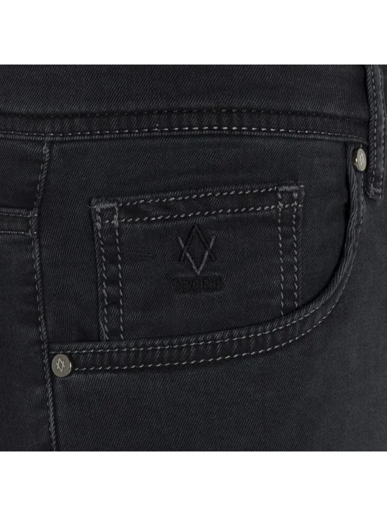 Alphauomo 5 Cep Antrasit İnce Denim Regular Fit Pantolon - Alphauomo