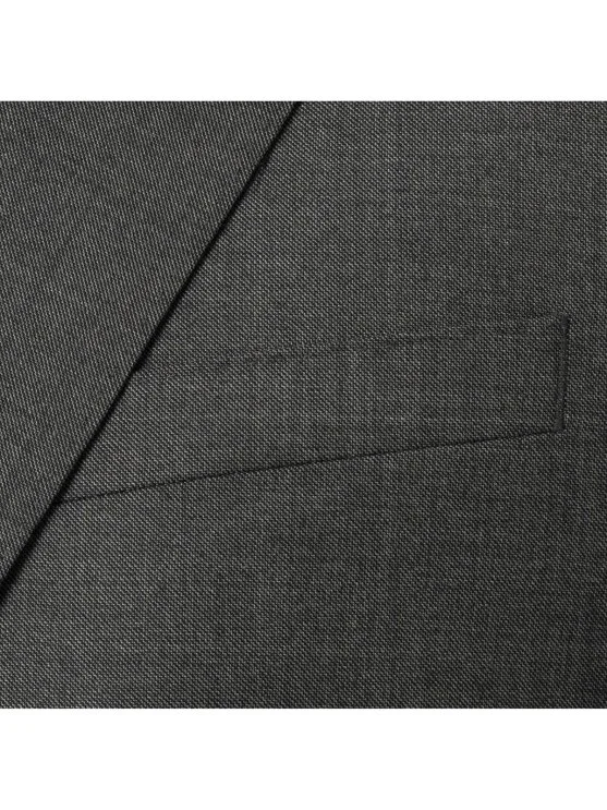 Carl Gross Grey Vitale Barberis Filafil Texture Wool Super 110's Modern Fit Men's Suit - Carl Gross