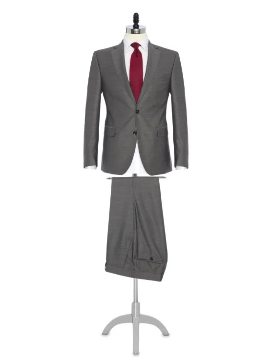 Carl Gross Gray Wool Silk Suit - Carl Gross