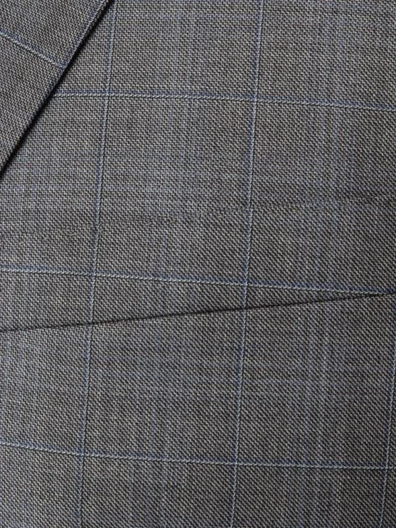 Carl Gross Light Grey Checked Suit - Carl Gross