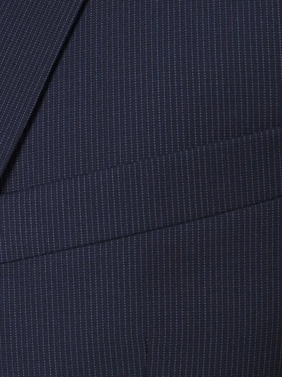 Carl Gross Reda Super 110'S Light Blue Striped Wool Suit - Carl Gross