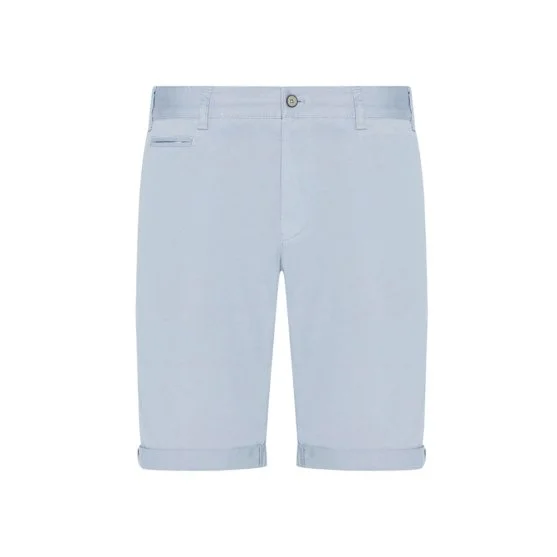 Hiltl Blue Cotton Elastane Bermuda - Hiltl