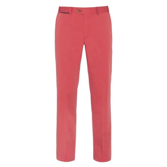 Hiltl Chino Coral Supima Trousers - Hiltl