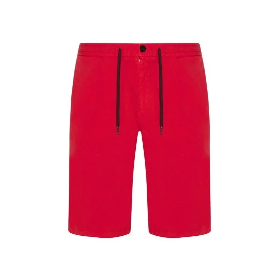 Hiltl Coral Linen Lyocell Elastane Bermuda - Hiltl