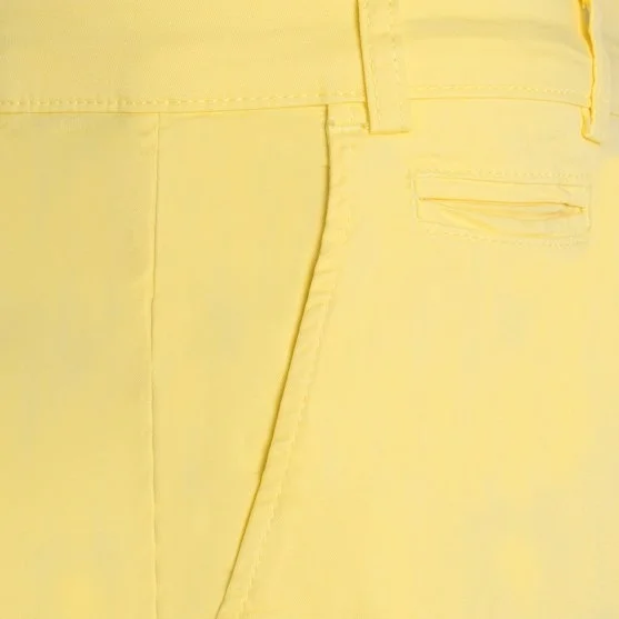 Hiltl Yellow Cotton Elastane Bermuda - Hiltl