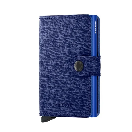 Secrid Miniwallet Crisple Cobalt Wallet - Secrid 