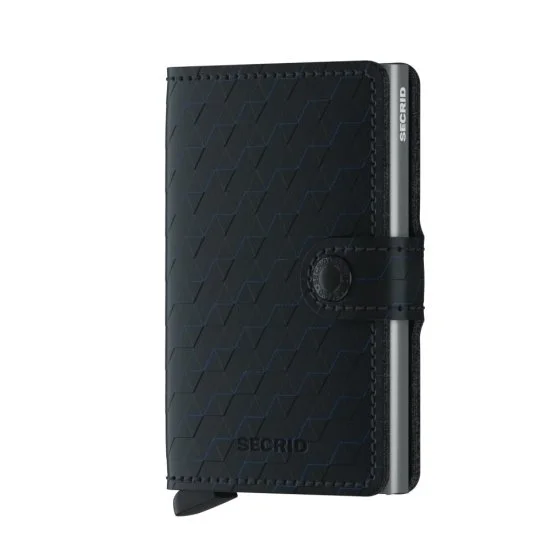 Secrid Miniwallet Optical Black Titanium Wallet - Secrid 
