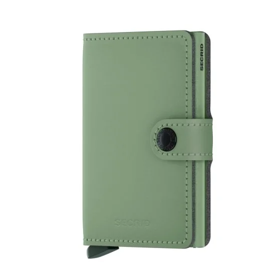 Secrid Miniwallet Yard Powder Pistachio Wallet - Secrid 