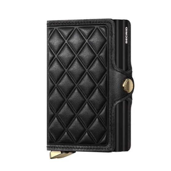 Secrid Premium Twinwallet Emboss Diamond Black Wallet - Secrid 