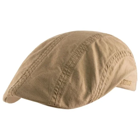 Stetson Beige Ivy Cap Delave Organic Cotton Uv Protection Hat - Stetson