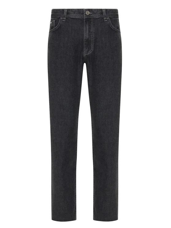 Gallus 5 Cep Gri Esnek Regular Fit İnce Denim Pantolon - Gallus