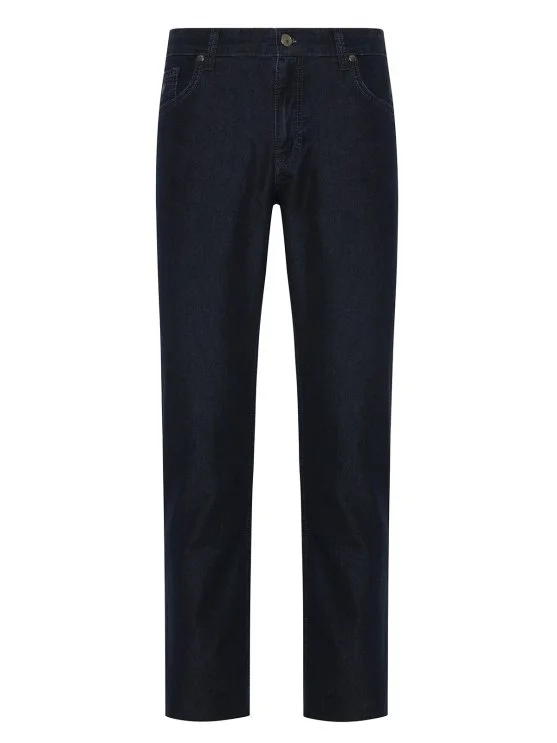Gallus 5 Cep Lacivert Esnek Regular Fit İnce Denim Pantolon - Gallus