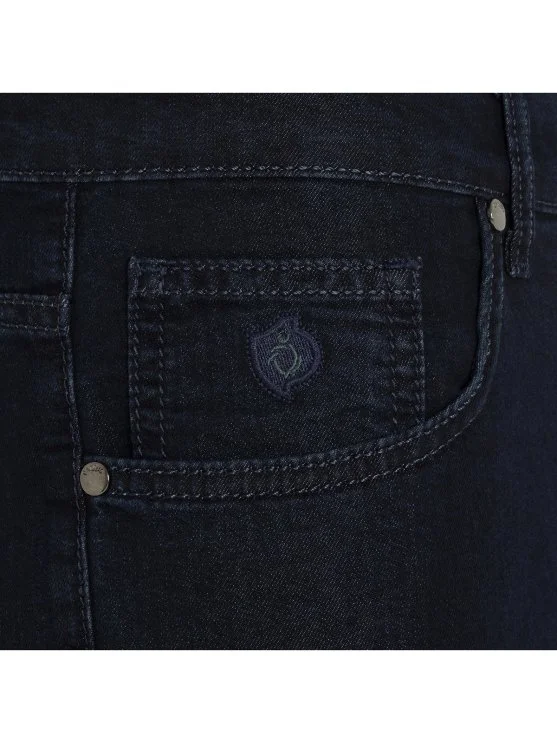 Gallus 5 Cep Lacivert Esnek Regular Fit İnce Denim Pantolon - Gallus