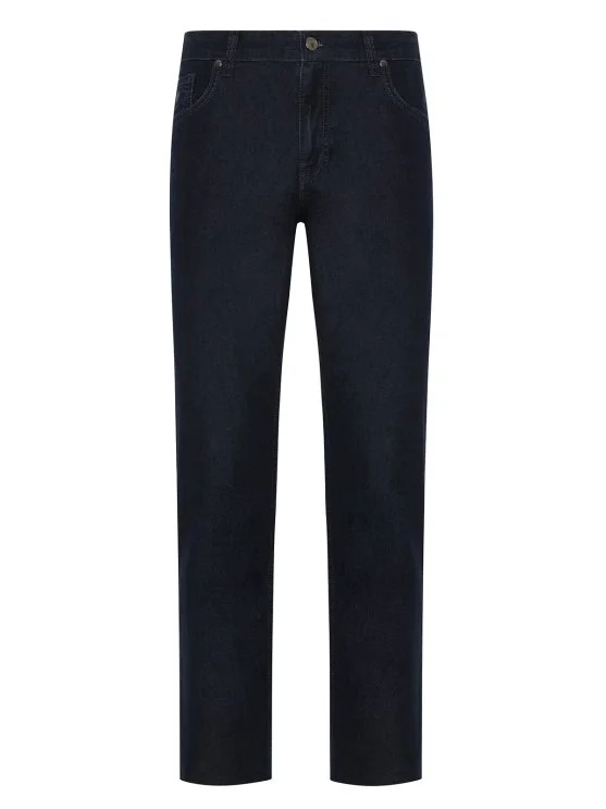 Gallus 5 Cep Lacivert Esnek Regular Fit İnce Denim Pantolon - Gallus